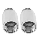 2PCS Shower Arm Extension Stainless Steel Chrome Plating Shower Head Extension Pipe for Bathroom 3cm/1.2in