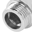 2PCS Shower Arm Extension Stainless Steel Chrome Plating Shower Head Extension Pipe for Bathroom 3cm/1.2in
