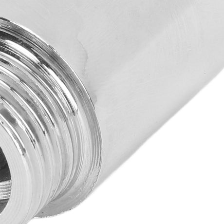 2PCS Shower Arm Extension Stainless Steel Chrome Plating Shower Head Extension Pipe for Bathroom 3cm/1.2in