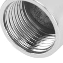 2PCS Shower Arm Extension Stainless Steel Chrome Plating Shower Head Extension Pipe for Bathroom 3cm/1.2in