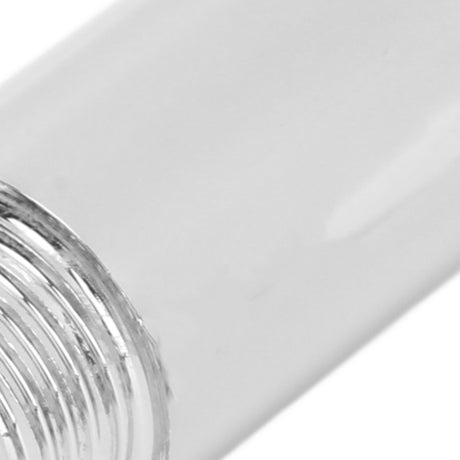 2PCS Shower Arm Extension Stainless Steel Chrome Plating Shower Head Extension Pipe for Bathroom 6.1cm/2.4in