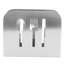 Napkin Holder Napkin Dispenser Stainless Steel Minimalist Compact Easy Maintenance Napkin Rack for Hotel Restaurant