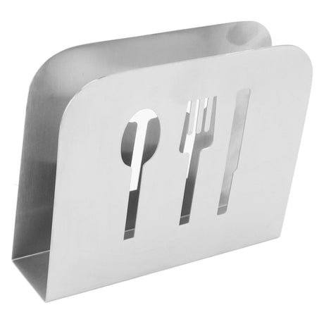 Napkin Holder Napkin Dispenser Stainless Steel Minimalist Compact Easy Maintenance Napkin Rack for Hotel Restaurant