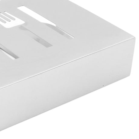 Napkin Holder Napkin Dispenser Stainless Steel Minimalist Compact Easy Maintenance Napkin Rack for Hotel Restaurant