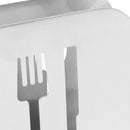 Napkin Holder Napkin Dispenser Stainless Steel Minimalist Compact Easy Maintenance Napkin Rack for Hotel Restaurant