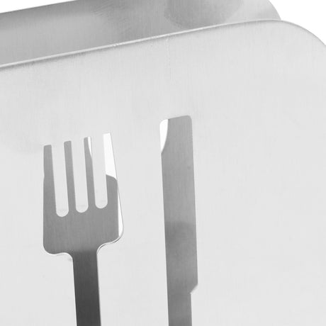 Napkin Holder Napkin Dispenser Stainless Steel Minimalist Compact Easy Maintenance Napkin Rack for Hotel Restaurant
