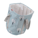 Collapsible Foot Bath Basin PVC Insulated Portable Foot Soaking Bath Tub Water Bucket with Handle for Outdoor Camping Travel Blue Small Tree