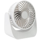 USB Desk Fan 3 Speed Modes Stable Base Rotatable Head USB Charge Small Desk Fan for Family Office School
