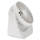 USB Desk Fan 3 Speed Modes Stable Base Rotatable Head USB Charge Small Desk Fan for Family Office School