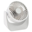 USB Desk Fan 3 Speed Modes Stable Base Rotatable Head USB Charge Small Desk Fan for Family Office School