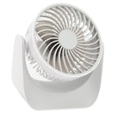 USB Desk Fan 3 Speed Modes Stable Base Rotatable Head USB Charge Small Desk Fan for Family Office School