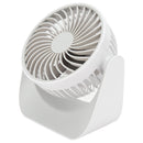 USB Desk Fan 3 Speed Modes Stable Base Rotatable Head USB Charge Small Desk Fan for Family Office School