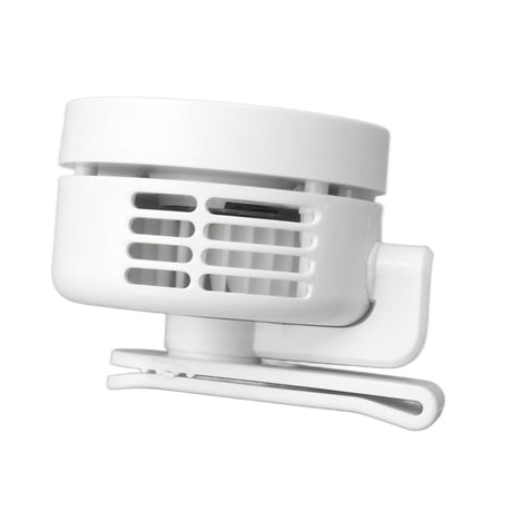 Mini Clip Fan Powerful Wind USB Rechargeable Low Noise Multiuse 900mAh Battery Portable Cooling Fan for Summer