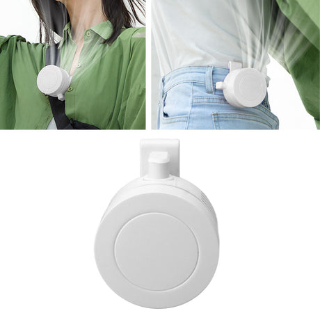 Mini Clip Fan Powerful Wind USB Rechargeable Low Noise Multiuse 900mAh Battery Portable Cooling Fan for Summer