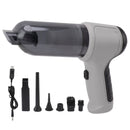 Cordless Handheld Vacuum Cleaner Strong Suction Portable Handheld Vacuum for Home Car Office Gray