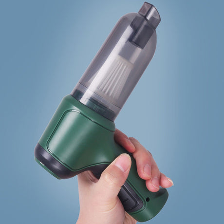 Cordless Handheld Vacuum Cleaner Strong Suction Portable Handheld Vacuum for Home Car Office Green
