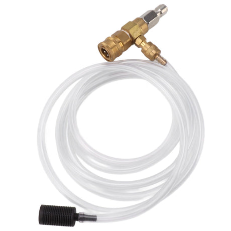 Adjustable Chemical Injector Kit Power Washer Chemical Injector Kit Soap Injector with Siphon Hose Soap Nozzle 3/8 Inch Connectors