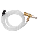 Adjustable Chemical Injector Kit Power Washer Chemical Injector Kit Soap Injector with Siphon Hose Soap Nozzle 3/8 Inch Connectors