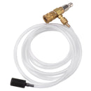 Adjustable Chemical Injector Kit Power Washer Chemical Injector Kit Soap Injector with Siphon Hose Soap Nozzle 3/8 Inch Connectors