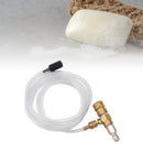 Adjustable Chemical Injector Kit Power Washer Chemical Injector Kit Soap Injector with Siphon Hose Soap Nozzle 3/8 Inch Connectors