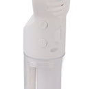 Portable Handheld Misting Fan USB Rechargeable Water Spray Mist Fan with 4 Gear Speed White