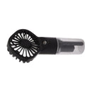 Portable Handheld Misting Fan USB Rechargeable Water Spray Mist Fan with 4 Gear Speed Black