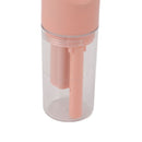 Portable Handheld Misting Fan USB Rechargeable Water Spray Mist Fan with 4 Gear Speed Pink