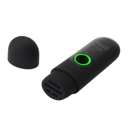 Digital Alcohol Tester High Accuracy LCD HD Display USB Rechargeable Portable Breath Tester for Home Use Black