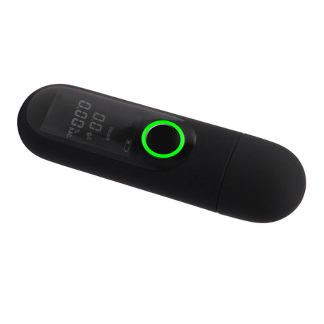 Digital Alcohol Tester High Accuracy LCD HD Display USB Rechargeable Portable Breath Tester for Home Use Black