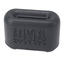 Flame Aroma Diffuser Quiet Auto Off Protection USB Essential Oil Diffuser Humidifier with Colorful Light 130ml Grayish Black