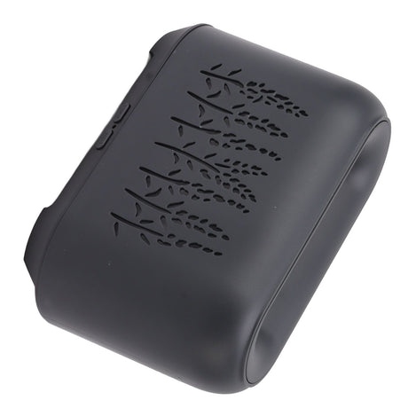 Flame Aroma Diffuser Quiet Auto Off Protection USB Essential Oil Diffuser Humidifier with Colorful Light 130ml Grayish Black