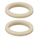 2Pcs 54mm Silicone Steam Ring Silicone Gasket for Breville 8 Series 870 878 880 860 840 Grouphead Gasket Replacement Part Beige