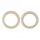 2Pcs 54mm Silicone Steam Ring Silicone Gasket for Breville 8 Series 870 878 880 860 840 Grouphead Gasket Replacement Part Beige