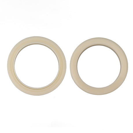 2Pcs 54mm Silicone Steam Ring Silicone Gasket for Breville 8 Series 870 878 880 860 840 Grouphead Gasket Replacement Part Beige