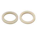 2Pcs 54mm Silicone Steam Ring Silicone Gasket for Breville 8 Series 870 878 880 860 840 Grouphead Gasket Replacement Part Beige