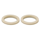 2Pcs 54mm Silicone Steam Ring Silicone Gasket for Breville 8 Series 870 878 880 860 840 Grouphead Gasket Replacement Part Beige