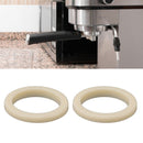 2Pcs 54mm Silicone Steam Ring Silicone Gasket for Breville 8 Series 870 878 880 860 840 Grouphead Gasket Replacement Part Beige