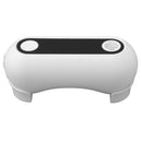 White Automatic Toilet Flusher Hands Free Non Touch Touchless 0.25S Induction Toilet Flush Tool 2000mAh