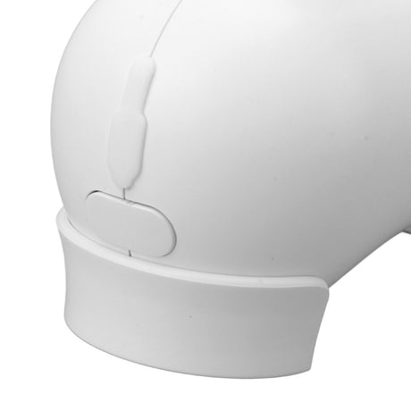 White Automatic Toilet Flusher Hands Free Non Touch Touchless 0.25S Induction Toilet Flush Tool 2000mAh