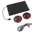 10W Solar Fan Outdoor Solar Powered Fan IPX7 Waterproof Shed Chicken Coop Greenhouse Import Export Exhaust Fan