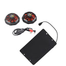 10W Solar Fan Outdoor Solar Powered Fan IPX7 Waterproof Shed Chicken Coop Greenhouse Import Export Exhaust Fan