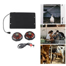 10W Solar Fan Outdoor Solar Powered Fan IPX7 Waterproof Shed Chicken Coop Greenhouse Import Export Exhaust Fan