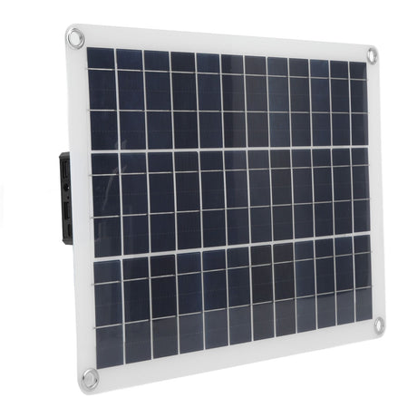 15W 12V Solar Charging Panel Professional Efficient Monocrystalline Silicon Solar Panel for Surveillance Camera Doorbell