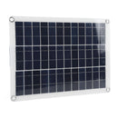 15W 12V Solar Charging Panel Professional Efficient Monocrystalline Silicon Solar Panel for Surveillance Camera Doorbell