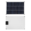 15W 12V Solar Charging Panel Professional Efficient Monocrystalline Silicon Solar Panel for Surveillance Camera Doorbell