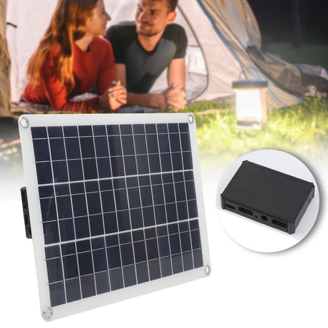 15W 12V Solar Charging Panel Professional Efficient Monocrystalline Silicon Solar Panel for Surveillance Camera Doorbell