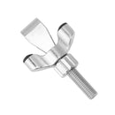 Stainless Steel Adjustable Portable Door Security Lock Travel Door Entry Safety Lock for Home Hotel Apartment College Dorm Silver