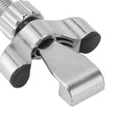 Stainless Steel Adjustable Portable Door Security Lock Travel Door Entry Safety Lock for Home Hotel Apartment College Dorm Silver