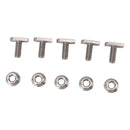 15 Set Hammer Head Screws M8 Stainless Steel Screws for Photovoltaic and Solar Installation