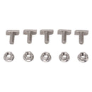 15 Set Hammer Head Screws M8 Stainless Steel Screws for Photovoltaic and Solar Installation